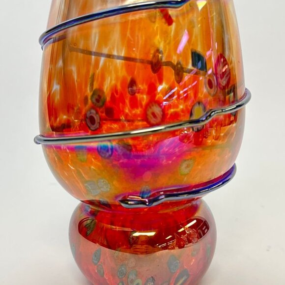 Large Vintage Murano Glass Millefiori Glass Christmas Tree - Picture 3 of 10